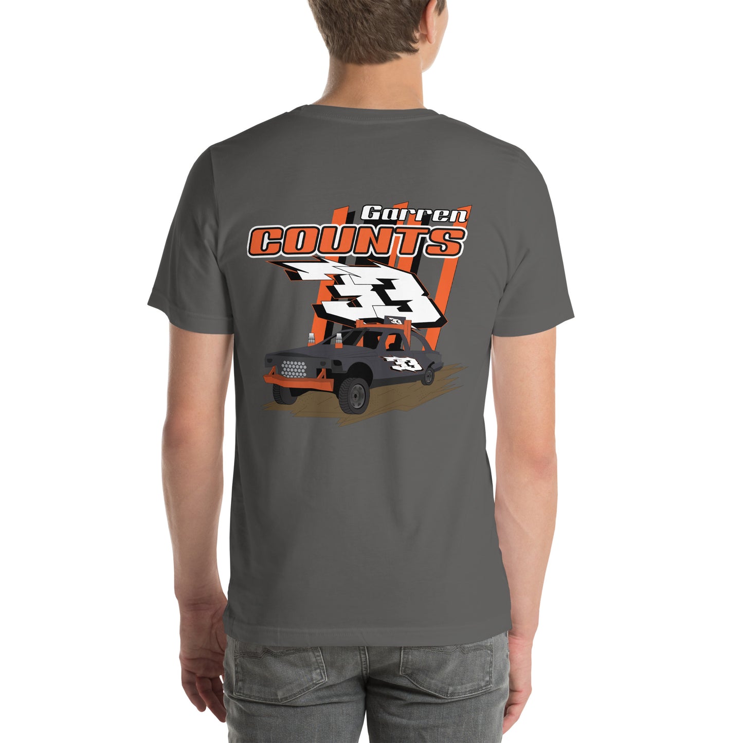 Garren Counts 33 Stripecar Tee