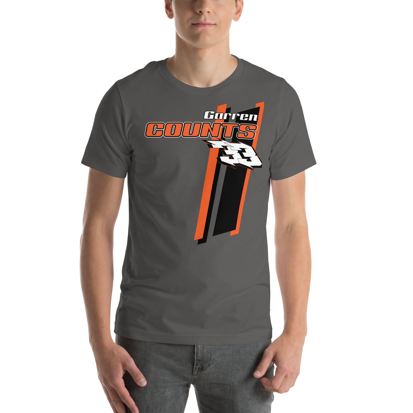 Garren Counts 33 Stripecar Tee