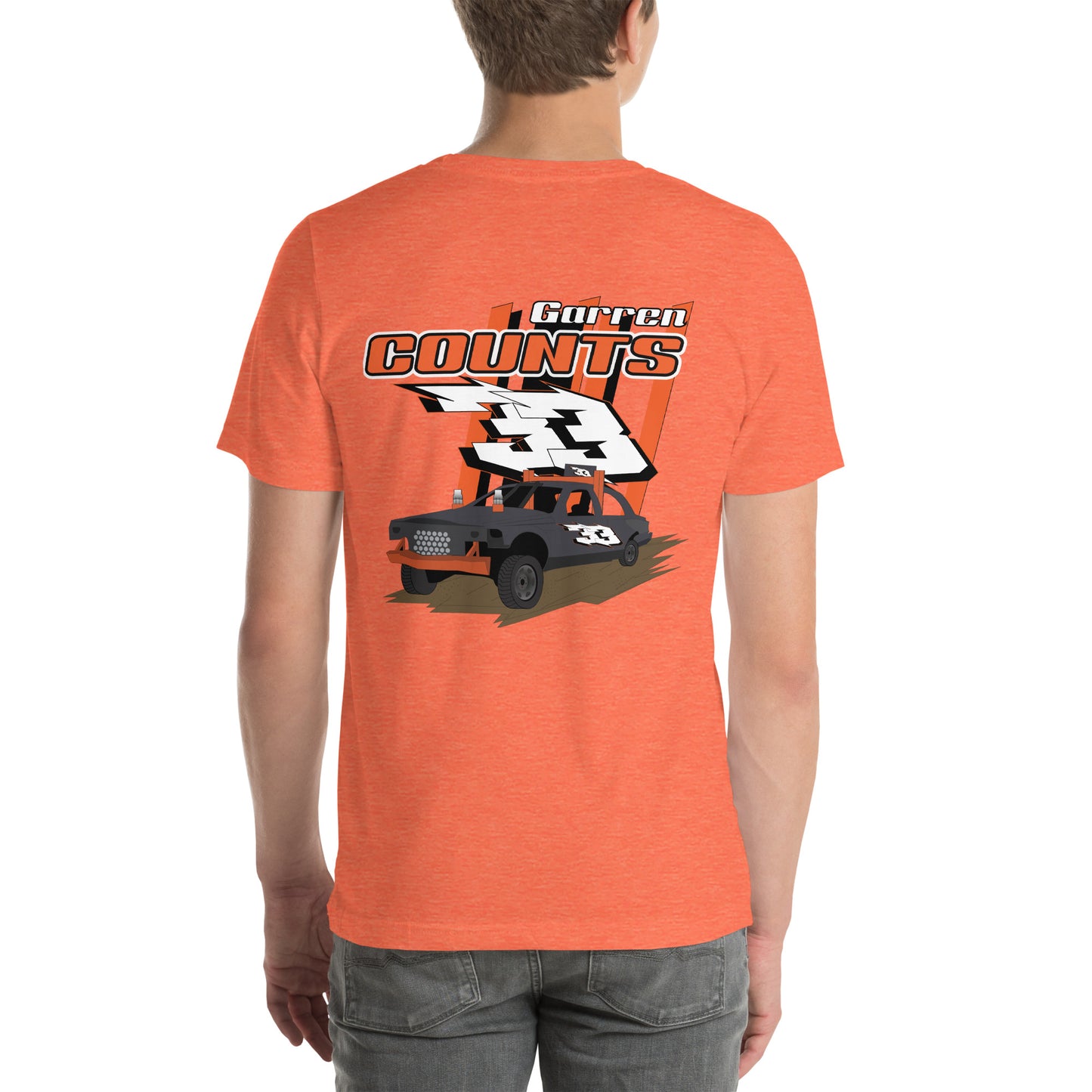 Garren Counts 33 Stripecar Tee