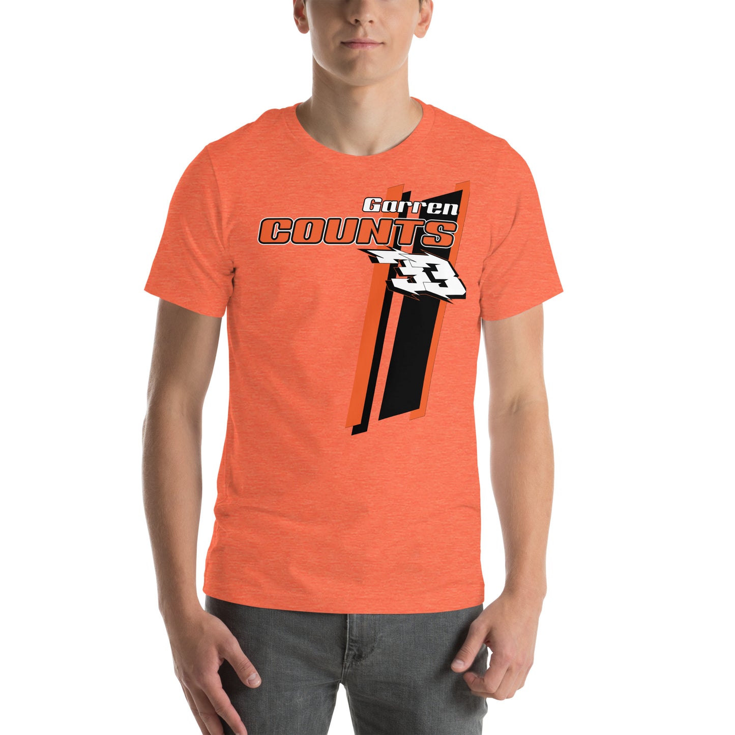 Garren Counts 33 Stripecar Tee