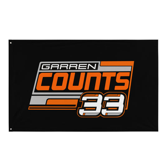 Garren Counts 33 Digital Flag