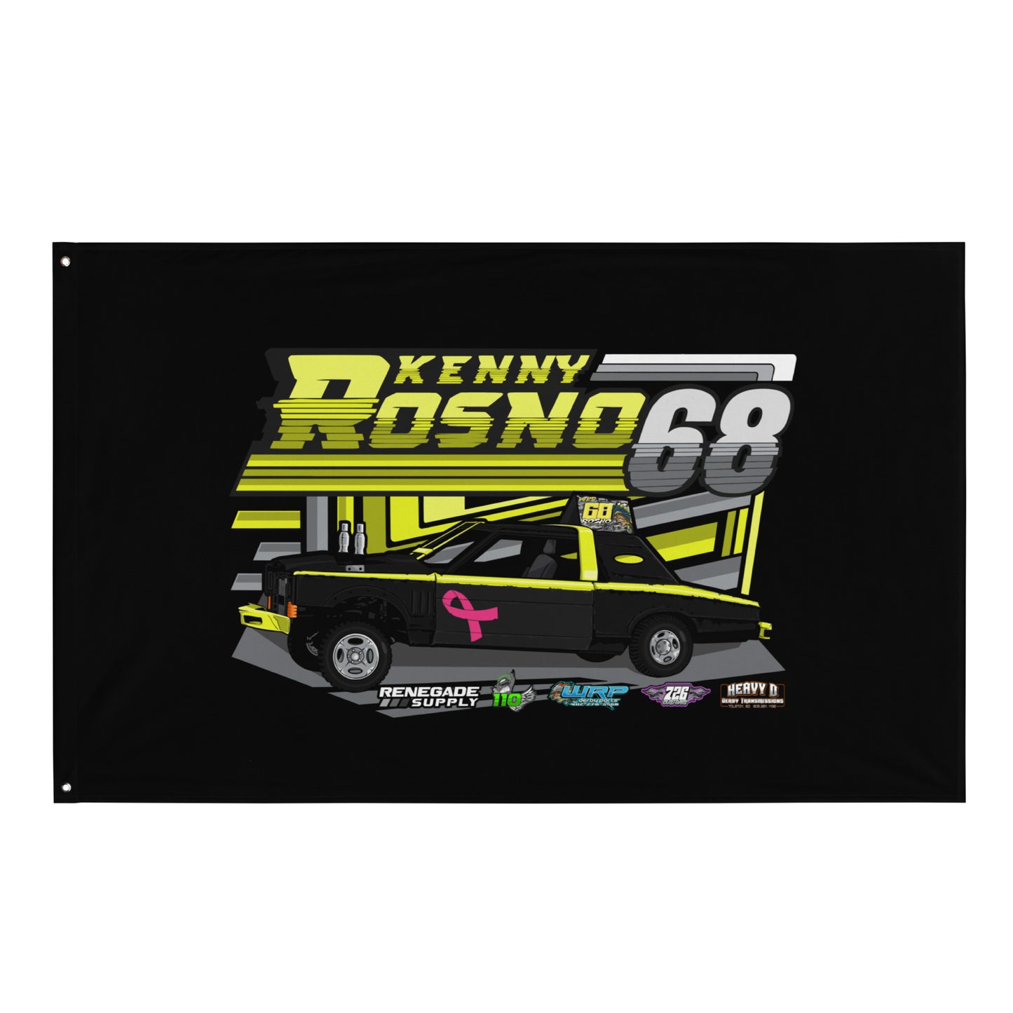 Kenny Rosno 68 Flag