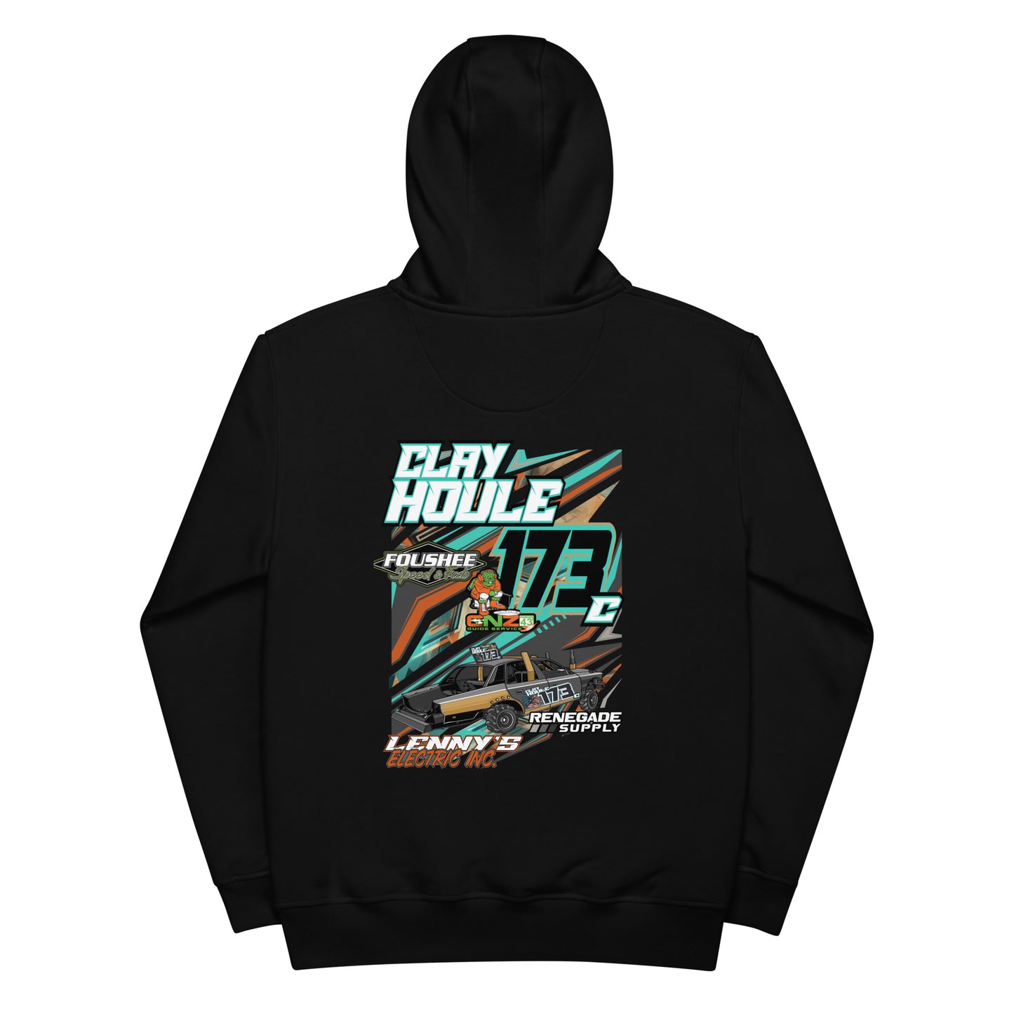 Clay Houle 173c Premium eco hoodie