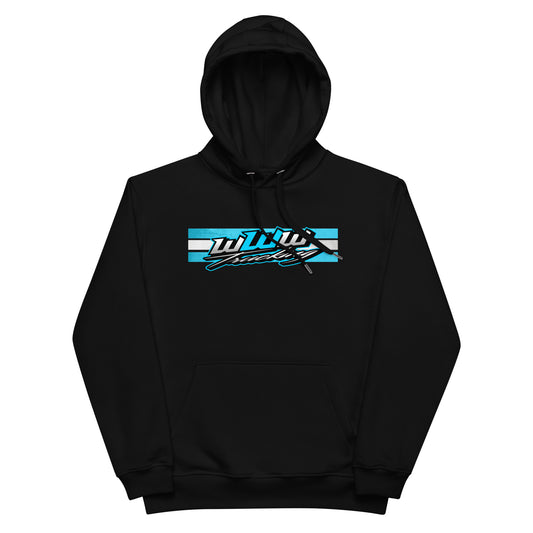 WWW Trucking Blueline Logo Front Only Premium eco hoodie