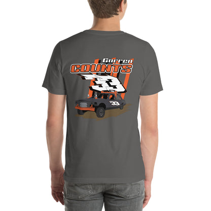 Garren Counts 33 Stripecar Tee