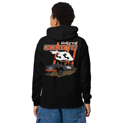 Garren Counts #33 Stripecar Youth Hoodie