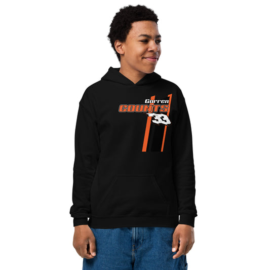 Garren Counts #33 Stripecar Youth Hoodie